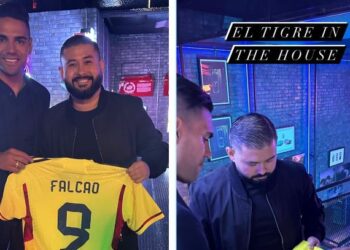 PERTEMUAN Tunku Ismail dan bintang Colombia, Radamel Falcao mencetuskan tanda tanya.