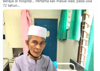 TANGKAP layar status Fedtri Yahya di Twitter.