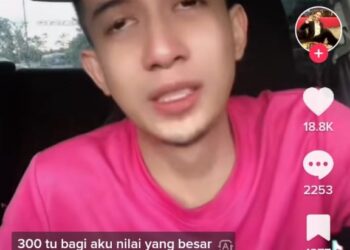 TANGKAP layar video Tiktok Muhd. Saifuddin mendakwa Foodpanda menzahirkan kekecewaan apabila mendakwa dizalimi syarikat Foodpanda berhubung soal pembayaran gaji.