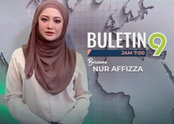 SLOT berita Buletin TV9 telah diubah ke pukul 7 malam setiap hari sejak 1 Ogos tahun lalu. – IHSAN TV9