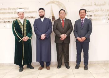 SIRAJUDDIN Suhaimee ketika hadir pada Forum Rusia - Dunia Islam 2023 yang diadakan di Kazan, Tatarstan. - GAMBAR IHSAN JAKIM