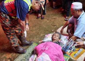 SAADIAH Senawi ditemukan dalam keadaan selamat selepas dipercayai hilang sejak Khamis lalu di Kampung Desa Jaya, Mukim Jeneri, Sik