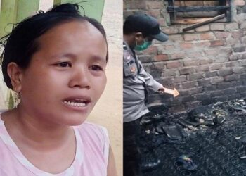 IBU mangsa panik sehingga terlupa mengambil anaknya ketika kebakaran, menyebabkan bayi itu rentung. - AGENSI