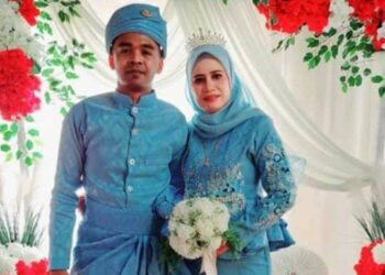 HASIMAH Ahmad berkahwin dengan Muhammad Akimi Ikmal yang berusia 15 tahun lebih muda daripada usianya pada 2 Februari lalu.