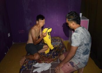 IMIGRESEN menyerbu premis menawarkan khidmat urut dan seks songsang didalangi warga asing di ibu negara, Selasa lalu.