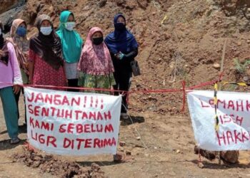PENDUDUK Kampung Wadas bimbang tanah mereka diambil susulan pembinaan projek empangan di Jawa Tengah.-DETIKCOM