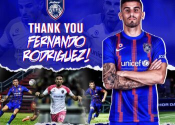 Rodriguez tidak lagi beraksi bersama JDT.