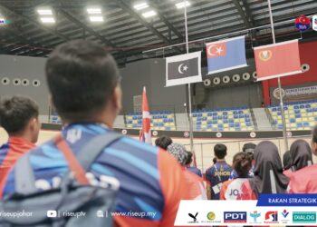 KONTINJEN Johor terus mengungguli Sukma ke-20. - IHSAN MAJLIS SUKAN NEGERI JOHOR