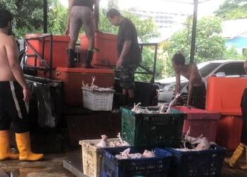 AYAM proses Jukee Ayam sedia dihantar ke lokasi yang bermasalah dengan bekalan di seluruh negara.