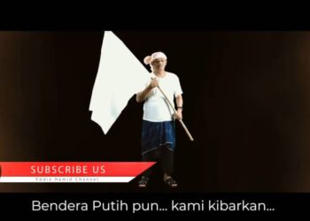 Sedutan muzik video Bendera Putih.