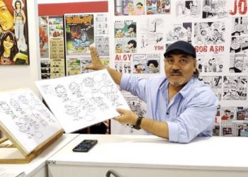Mohd. Tazidi Yusof antara ikon kartunis yang memperkasakan industri kartun Malaysia.