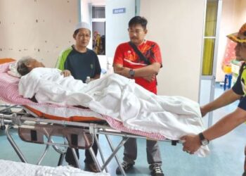 SAADIAH Senawi ditemukan dalam keadaan selamat selepas dipercayai hilang sejak Khamis lalu di Kampung Desa Jaya, Mukim Jeneri, Sik. – FOTO/NORLIA RAMLI