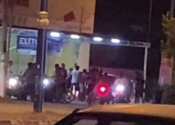 DUA rakan bergaduh akibat rasa tidak puas hati kerana dikasari semasa bermain futsal di Sungai Petani, semalam.