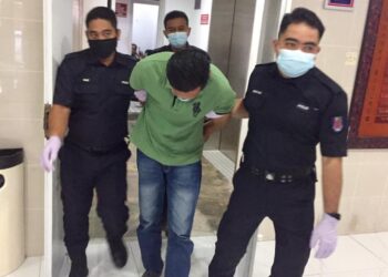 SEORANG lelaki kekal hukuman dipenjara tiga tahun dan dua sebatan selepas Mahkamah Tinggi Kuala Terengganu menolak rayuannya atas kesalahan amang seksual terhadap anak tirinya, tiga tahun lalu. - UTUSAN/PUQTRA HAIRRY ROSLI