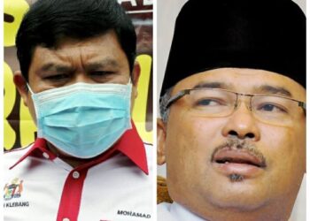 MOHAMAD ALI MOHAMAD (kiri) dan IDRIS HARON