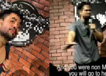 SEORANG lelaki didakwa menyindir Islam semasa melakukan persembahan komedi berdiri