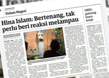 KERATAN laporan Utusan Malaysia hari ini.