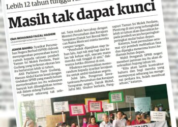 KERATAN laporan Utusan Malaysia semalam.