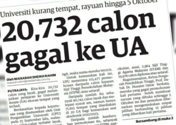 KERATAN laporan Utusan Malaysia.