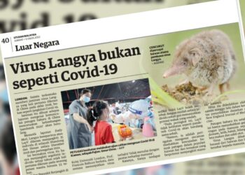 KERATAN laporan Utusan Malaysia semalam.