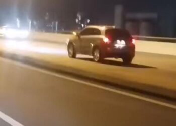 RAKAMAN video kejadian sebuah kereta yang dipandu melawan arus yang didakwa berlaku di Lebuh Raya Lingkaran Luar Butterworth (BORR) Pulau Pinang dan tular dalam media sosial sejak semalam.