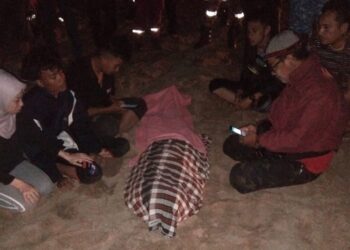 MAYAT mangsa lemas di Pantai Cempaka, Jumaat lalu ditemukan di Pantai Sepat kira-kira 2.5 kilometer dari lokasi kejadian, di Kuantan, Pahang. - FOTO IHSAN PDRM KUANTAN