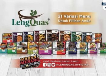Antara produk makanan sejuk beku jenama LengQuas keluaran Koperasi Kakitangan Petronas Berhad yang disasarkan ke pasaran luar negara.