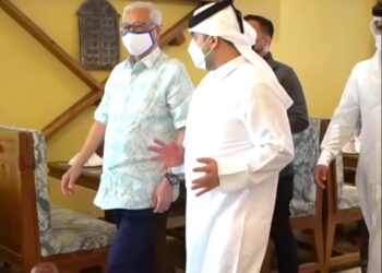 ISMAIL Sabri mengadakan lawatan kerja ke Qatar. - FB ISMAIL SABRI