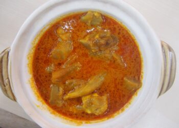 Sungguh lembut gulai tunjang di sini