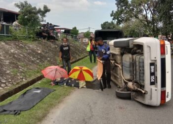 MANGSA meninggal dunia di tempat kejadian akibat dilanggar sebuah kereta ketika memotong rumput di Taman Selasih, Kulim, Kedah.