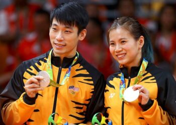 PENCAPAIAN terbaik Chan Peng Soon dan Goh Liu Ying adalah meraih pingat perak pada Sukan Olimpik 2016 di Rio.