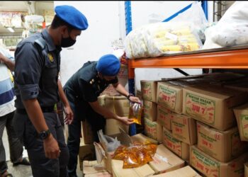 ANTARA tindakan penguatkuasaan KPDNHEP ketika melaksanakan operasi mengekang penyeludupan barangan bersubsidi di seluruh negara.