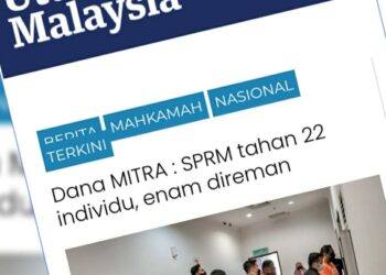 KERATAN laporan Utusan Malaysia.
