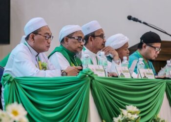 SEBAHAGIAN peserta Muktamar Tahunan Pas di Alor Setar, Kedah. - UTUSAN/ SHAHIR NOORDIN