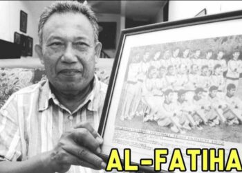 MOHAMAD Bakar yang pernah menyertai skuad kebangsaan dan layak ke Sukan Olimpik di Munich, Jerman pada 1972 meninggal dunia di Kepala Batas, Pulau Pinang, pagi ini. - MEDIA SOSIAL