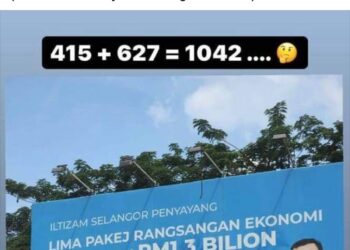 Tangkap layar Facebook Najib Razak.