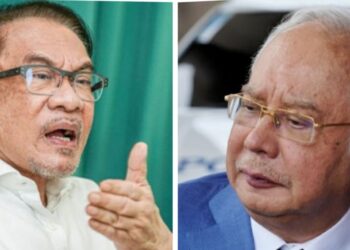 ANWAR IBRAHIM dan NAJIB TUN RAZAK