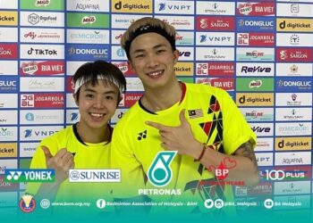 Chen Tang Jie-Peck Yen Wei menang emas di Sukan SEA Vietnam-Gambar FB BAM