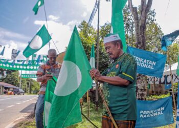 PAS antara parti yang meneruskan bai'ah dengan calon-calonnya menjelang PRU15. - UTUSAN/SHAHIR NOORDIN