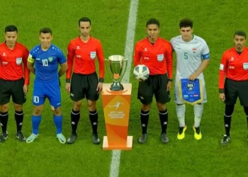 NAZMI dipilih mengadili perlawanan akhir Piala Asia B20 semalam.