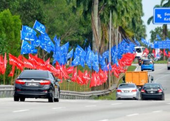 Bahang PRN di enam negeri akan sampai kemuncak Sabtu ini. - Gambar hiasan