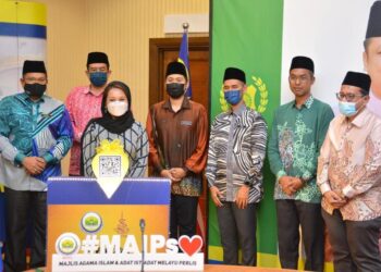 TUANKU Lailatul Shahreen Akashah Khalil dalam majlis seminar kesedaran berwakaf peringkat negeri ini bersempena Program Roadshow Bulan Wakaf Kebangsaan (BWK) 2022 di Kompleks Dewan Undangan Negeri (DUN), Kangar, Perlis hari ini.