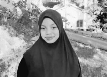 NUR Asyqin Qistina M. Nor yang maut disambar petir dalam kejadian di Kampung Baru Sungai Raya Luar, Gua Musang, Kelantan. - UTUSAN/AIMUNI TUAN LAH