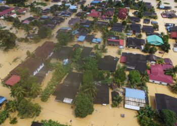 KEADAAN banjir di seluruh Terengganu semakin pulih dengan jumlah mangsa yang terjejas semakin berkurangan, hari ini. - UTUSAN/PUQTRA HAIRRY ROSLI