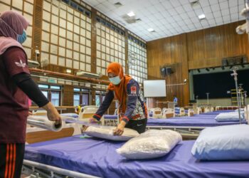 OPERASI PKRC di Dewan Al-Farabi, Bahagian Teknologi Pendidikan Negeri Kedah di Alor Setar, Kedah, ditutup mulai hari ini. - UTUSAN/SHAHIR NOORDIN