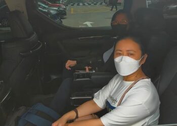 ISTERI mendiang Tsz Kin Richard Chan dikenali sebagai Leung ditemui pemberita di Jabatan Forensik HRPB, Ipoh hari ini.