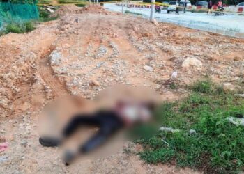 KEADAAN mayat ditemukan dalam keadaan mengerikan di sebuah ladang kelapa sawit, di Sepang, Selangor.