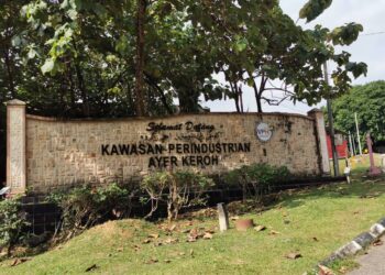 KAWASAN Perindustrian Ayer Keroh, Melaka. - UTUSAN/DIYANATUL ATIQAH ZAKARYA