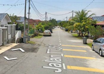 PENDUDUK Taman Tuanku Jaafar Fasa 3, Negeri Sembilan terdedah kepada pencemaran alam sekitar dan masalah keselamatan penduduk. – GOOGLE STREET VIEW