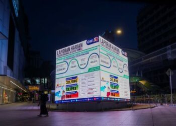 #KITAJAGAKITA dijadikan semangat buat rakyat untuk membantu mereka yang terkesan akibat pandemik Covid-19. – UTUSAN/SHIDDIEQIIN ZON